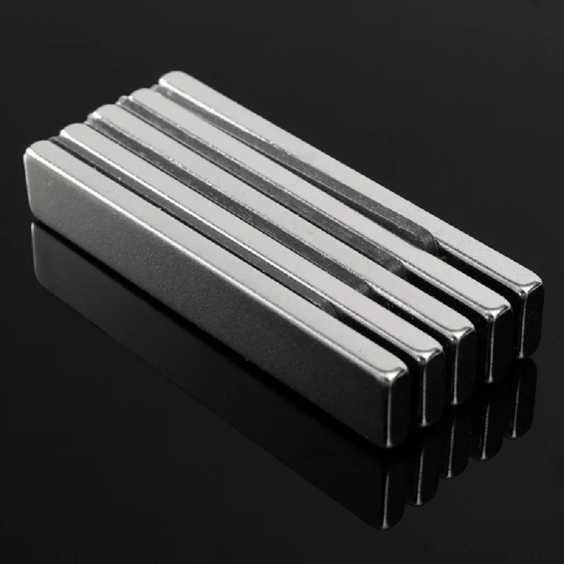 5Pcs Super Strong Block Fridge Magnets 60x10x4mm Rare Earth Neodymium N50 | Обустройство дома