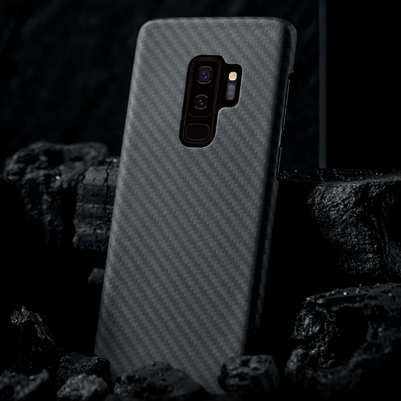 Роскошный чехол из углеродного волокна для samsung Galaxy S10 Plus S8 S9 Plus Note 10 Note 9 8 матовый арамидный чехол Ультратонкий чехол для телефона