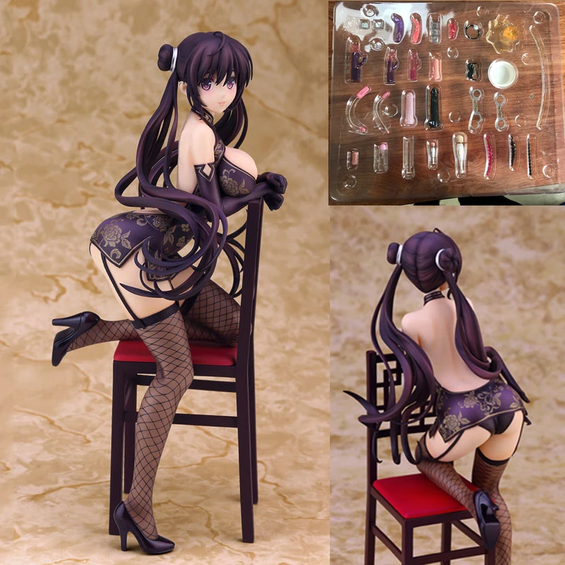 Японское аниме фигурка комикс SKYTUBE Мисаки курэхито Fuyutsuki Togetsu Ver.2 в Cheongsam 20 см 1/7