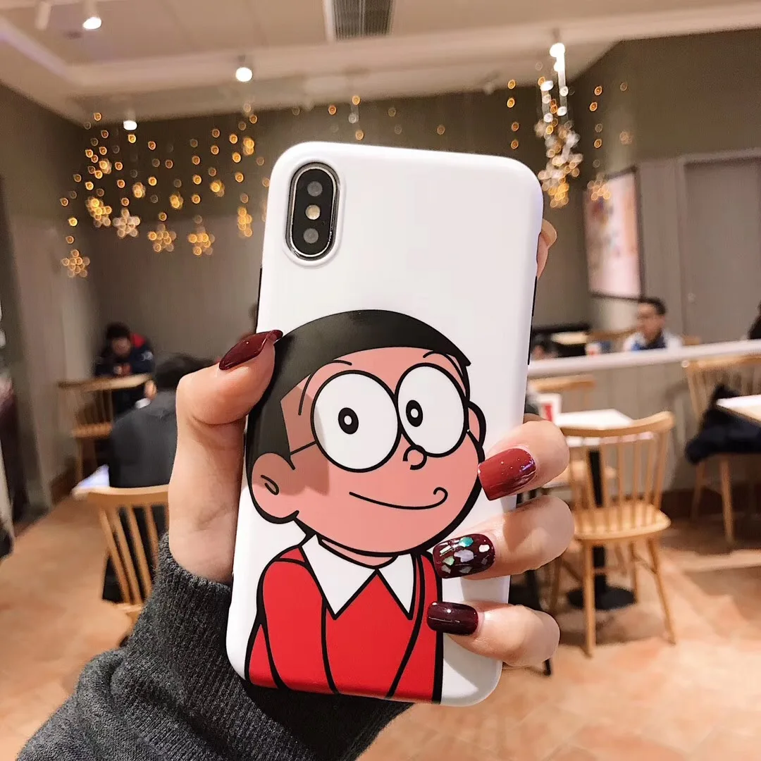 Япония мультфильм Doraemon телефон чехол для iPhone 11 Pro 6 6s 7 8 Plus X Xs Max Xr привлекательный