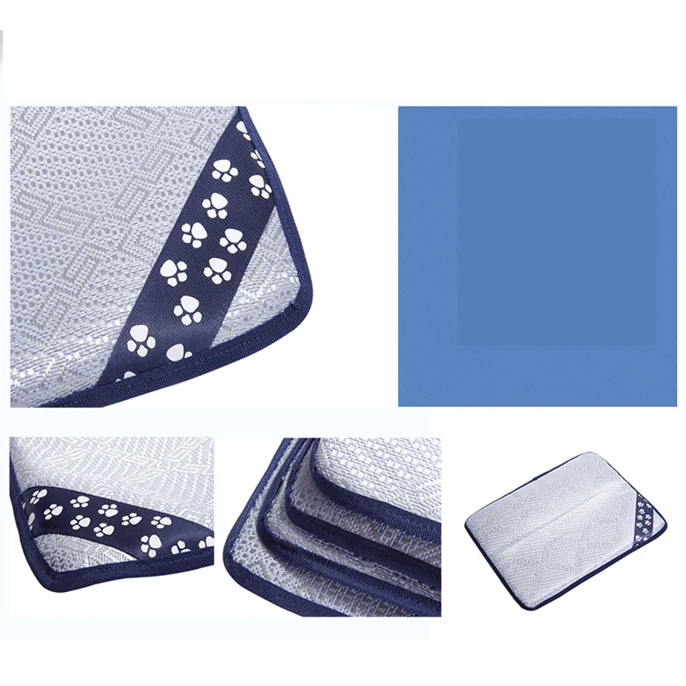 Летний охлаждающий коврик для собак матрас кулер кошек Тедди маленький большой