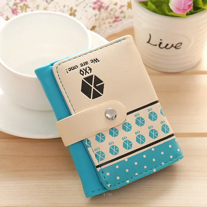 Модный держатель для монет и карт из искусственной кожи на молнии держатели фото