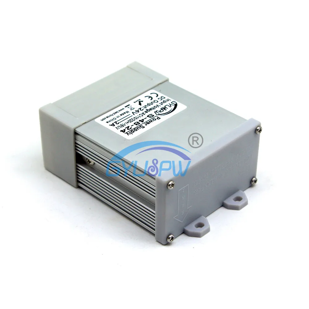 24v 2A 48W непромокаемый переключатель адаптер питания светодиодный драйвер AC DC24V SMPS