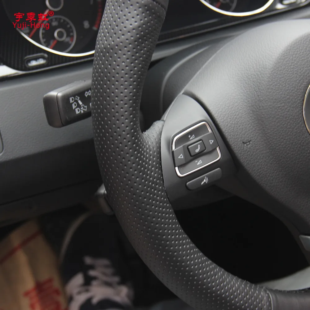Чехол для руля Volkswagen VW CC Tiguan Passat Touran Golf 6|Чехлы на руль| |