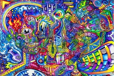 Возьмите трубу мальчик психоделическая кислота Lsd картина плакат шелковая ткань печать настенные картины для гостиной украшения спальни - Цвет: Розовый