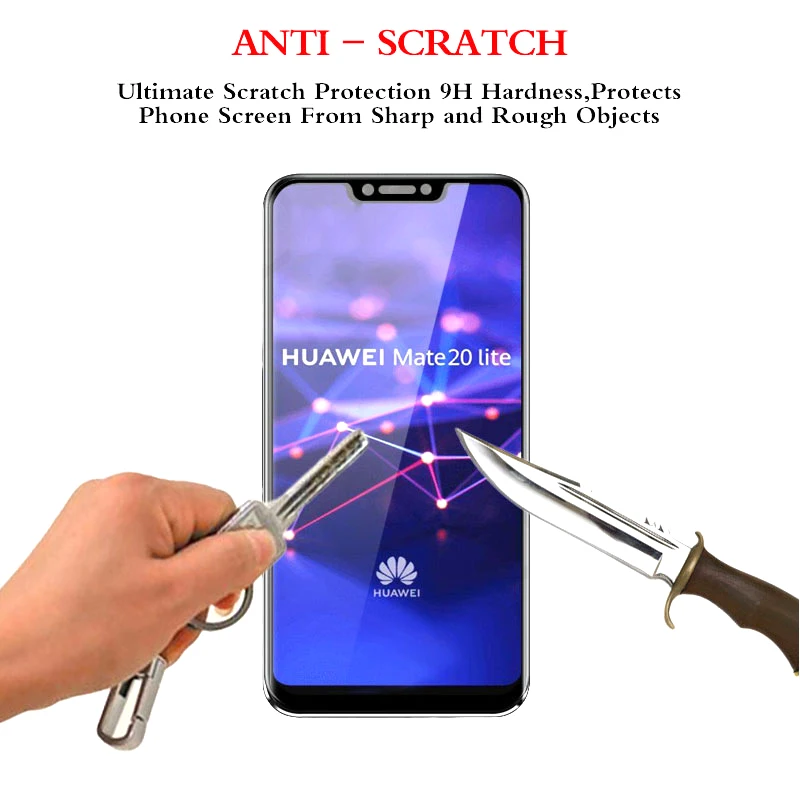 Защитное стекло для huawei mate 20 lite стеклянный чехол mate20lite коврик lit защитное