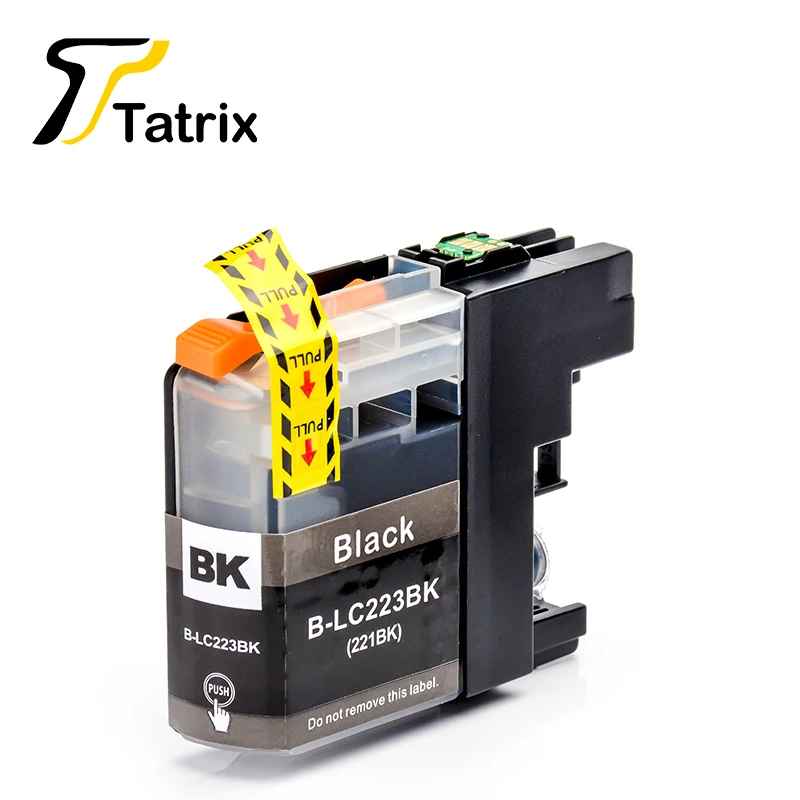Чернильный картридж Tatrix LC221 LC223 для струйных принтеров совместимый с цветами Brother