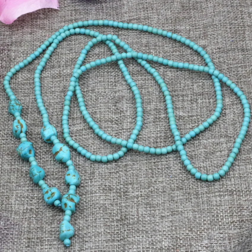 Длинное ожерелье цепь себе украшения для Женская мода Винтаж Богемия Calaite