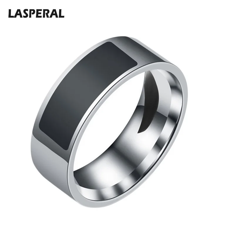 LASPERAL Card NFC Smart technology кольца для мужчин и женщин новые умные часы из нержавеющей