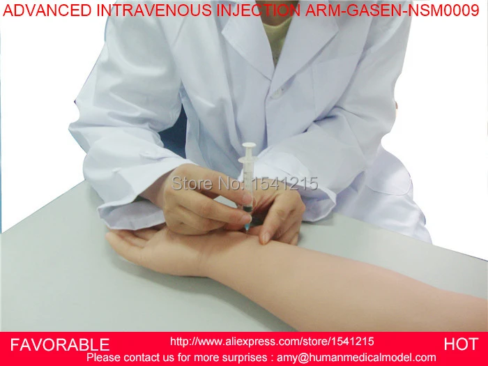 Полнофункциональная впрыска вены полный манекен VENIPUNCTURE ARM IV тренировочная