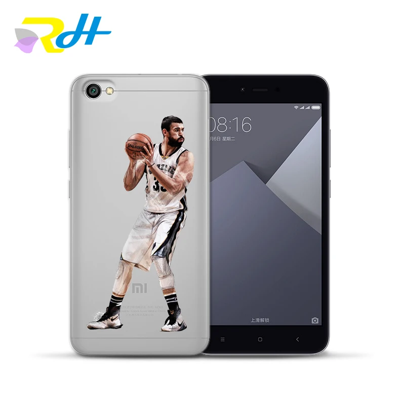 Для xiaomi прозрачный силиконовый мягкий основа NBA Старр Джордан Джеймс Кобе чехол