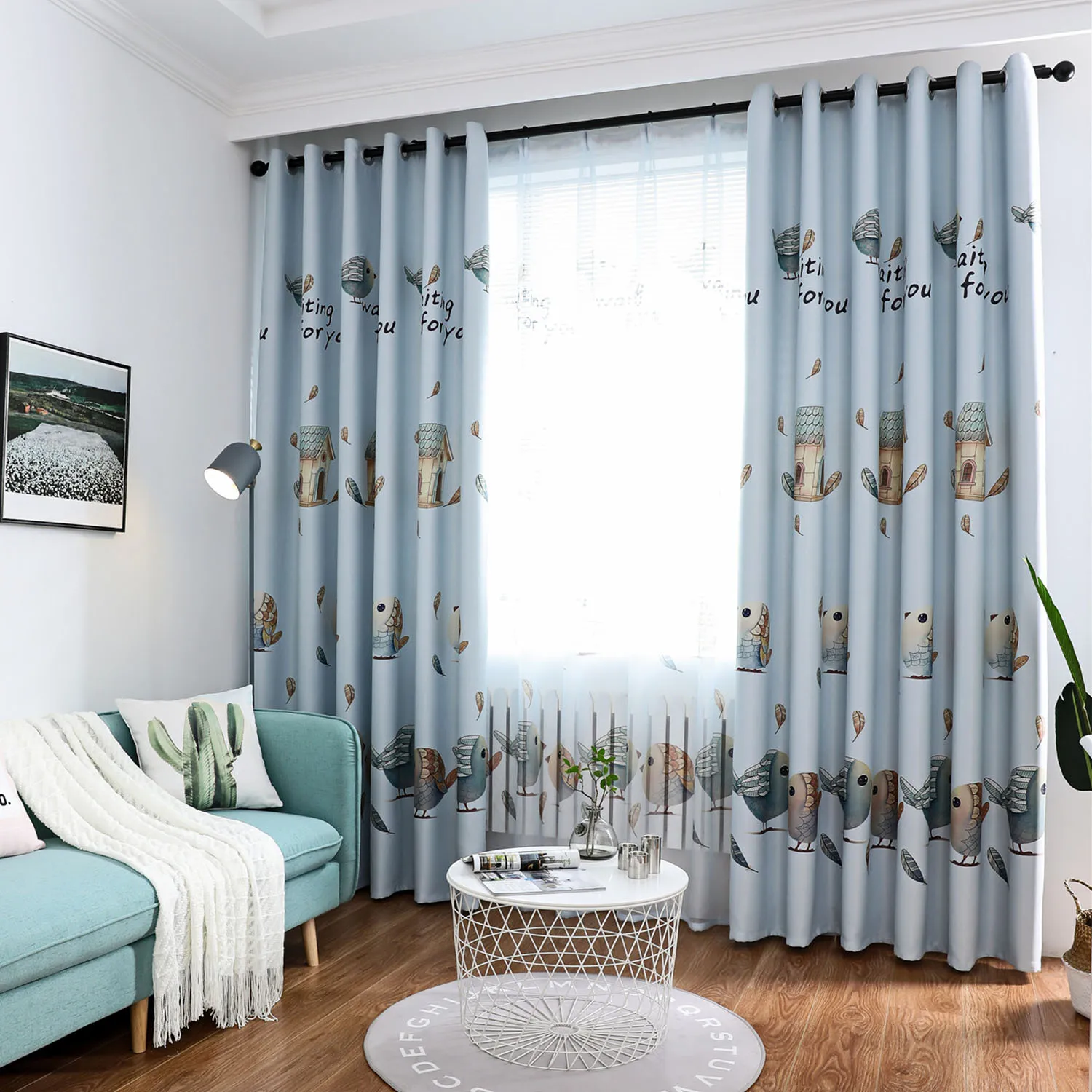 Затемняющие занавески с мультяшным рисунком 1x2 5 м|Жалюзи шторы и ставни| |