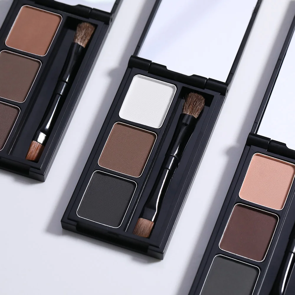 BONNIE CHOICE 3 цвета палитра для увеличения бровей макияж пудра долговечная
