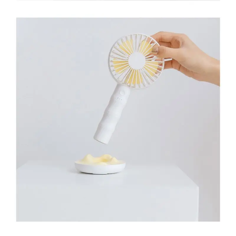Портативный вентилятор USB Перезаряжаемый на батарейках персональный настольный