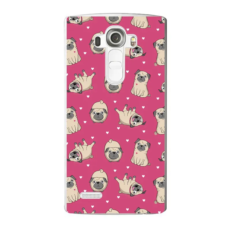 Мягкий прозрачный чехол из ТПУ с мультяшным котом для телефона LG G3 G4 G5 V10 K3 K4 K5 K8 K10