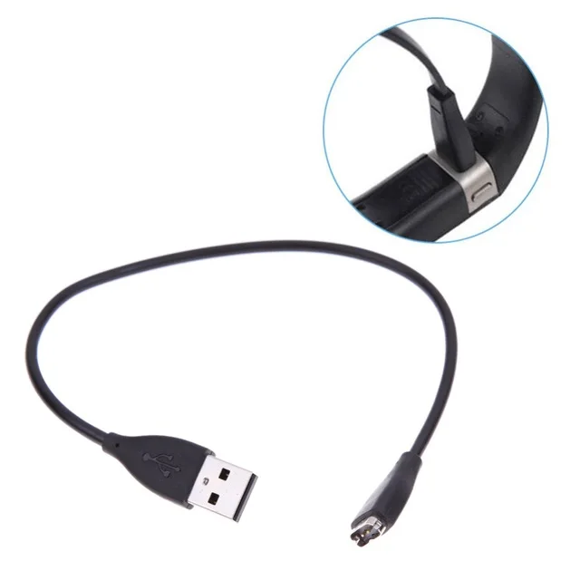 30 см USB кабель для зарядки провод шнур зарядное устройство Fitbit HR беспроводной