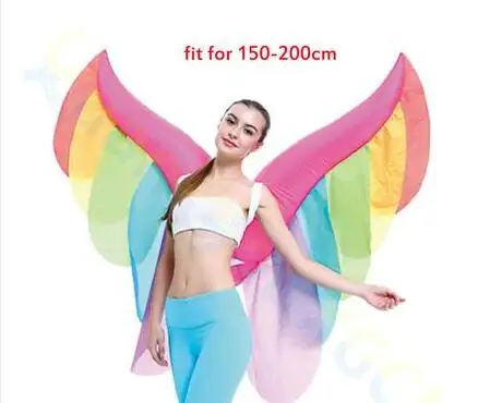 Rainbow wings 2,4 м надувные Санта Снеговик АРКА двери куклы торговый центр магазин отель год Рождественские украшения Место макета Реквизит-украшение - Цвет: Rainbow wings
