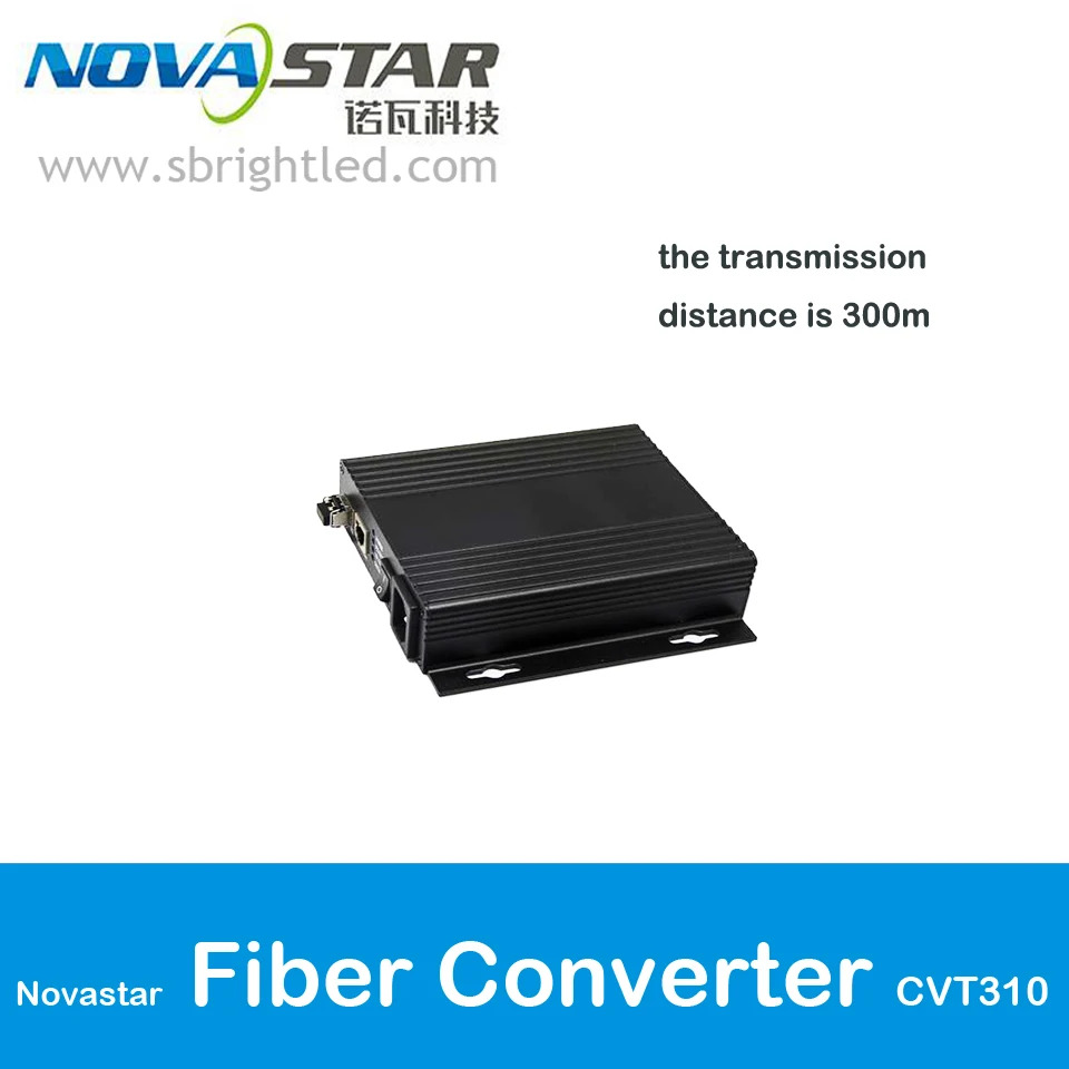 Волоконно оптический преобразователь NOVA STAR CVT310 контроллер конвертер nova