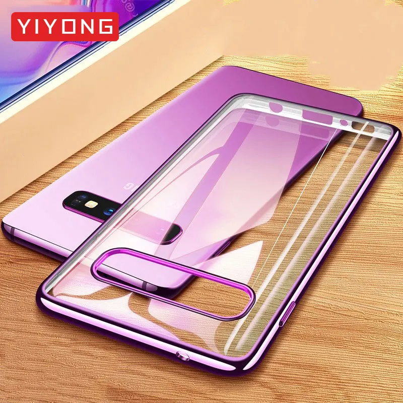 Чехол YIYONG из ТПУ для Samsung Galaxy S10 Plus S 10 Lite силиконовый мягкий чехол накладка S10E