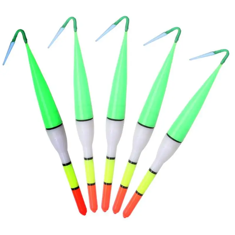 Акция! 5 шт./упак. 15 см Световой поплавок для рыбалки из пробкового дерева Пластик