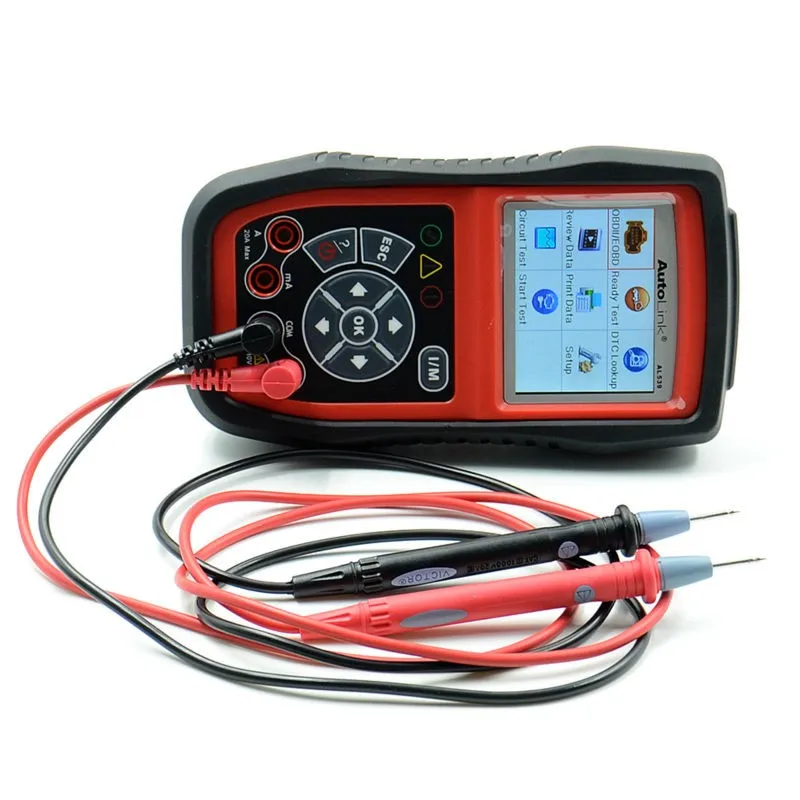 Autel AutoLink AL539 OBD2/CAN инструмент для сканирования автомобиля диагностические