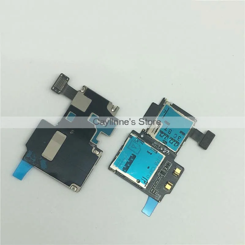 10 шт. держатель для sim карты гибкий кабель Samsung Galaxy S4 i9505 i9500 i337 Micro SD слот Ридера