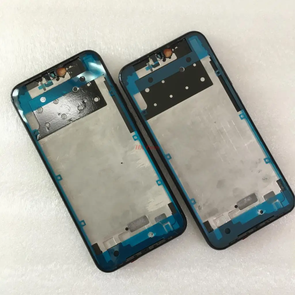ЖК Задняя Лицевая панель для huawei P20 Lite/Nova 3E передняя рамка корпус средняя рамка Шасси+ наклейка клей запасные части