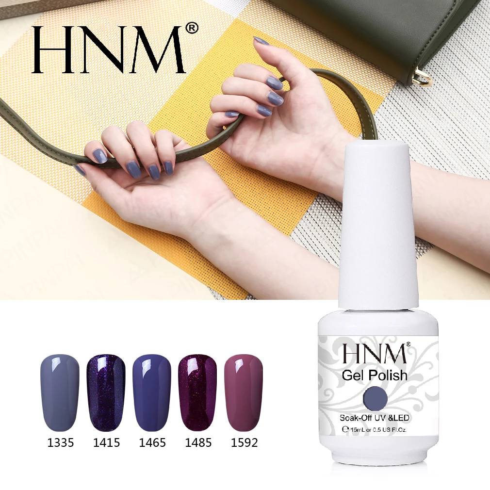 Новый УФ гель для ногтей HNM 15 мл отмачиваемый светодиодный Гель лак
