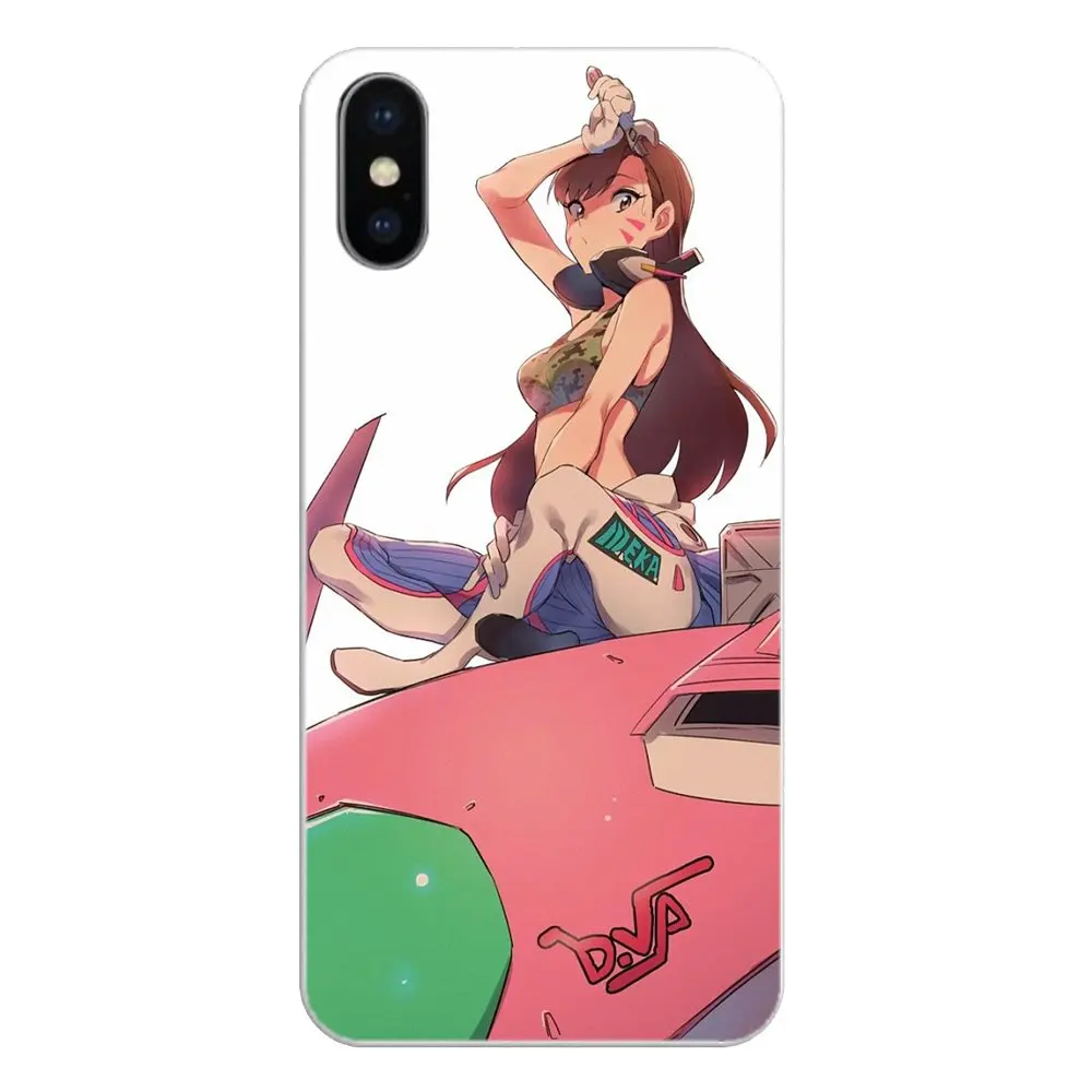Для Xiaomi Mi A1 A2 5X6X8 lite SE Pro Max Mix 2 2S 3 Mi5 Mi5S OVERWATCH D. va художественный принт обои мягкие