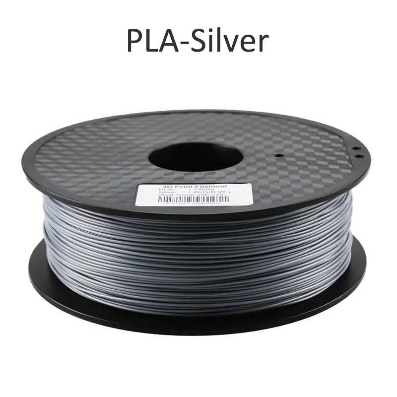 pla sliver filament HUAFAST PLA нити для 3d принтера материалы 1,75 мм 1 кг/0,25 кг ABS 3D печать Ручка нити пластиковые детали подходят для creality - Цвет: pla sliver filament