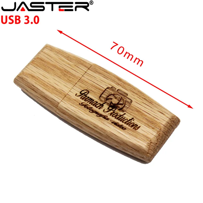 JASTER USB 2 0 cutomer логотип деревянный блок флешка Флешка 4 ГБ 8 16 32 64 Гб карта памяти usb