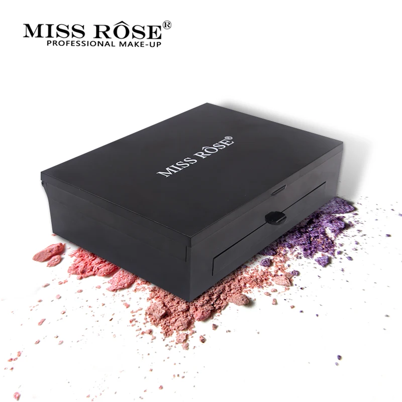 MISS ROSE брендовая блестящая матовая палитра теней для век водостойкая тени стойкий