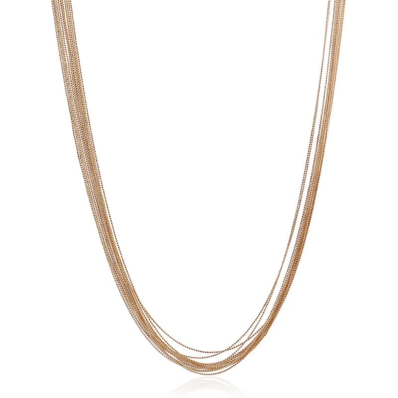 LZHLQ многослойные бусы цепочки массивное ожерелье Женские Ювелирные изделия