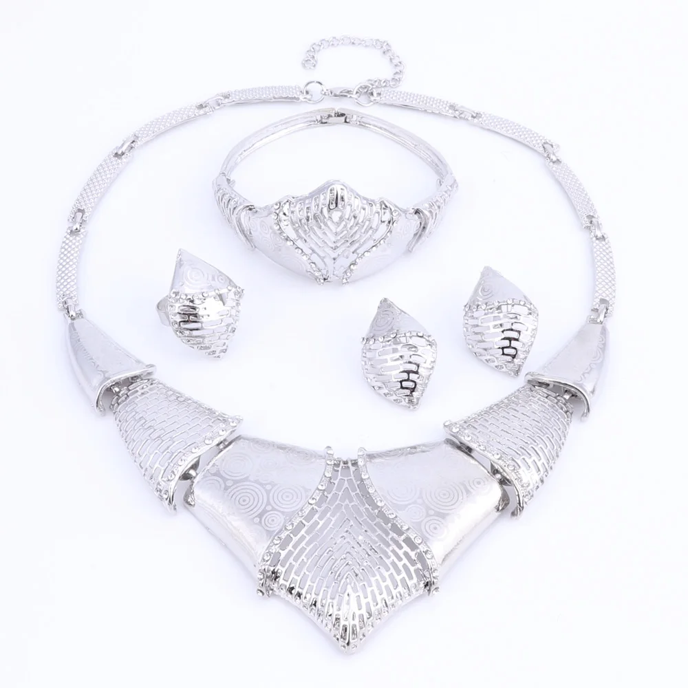 Комплект из колье серёг и кольца с кристаллами|african beads jewelry set|beaded setset gold |