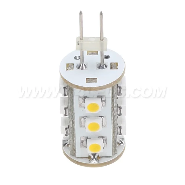 Бесплатная доставка! Теплый белый светодиод G4 Base 12V DC 15 Epistar 3528 высокая яркость SMD
