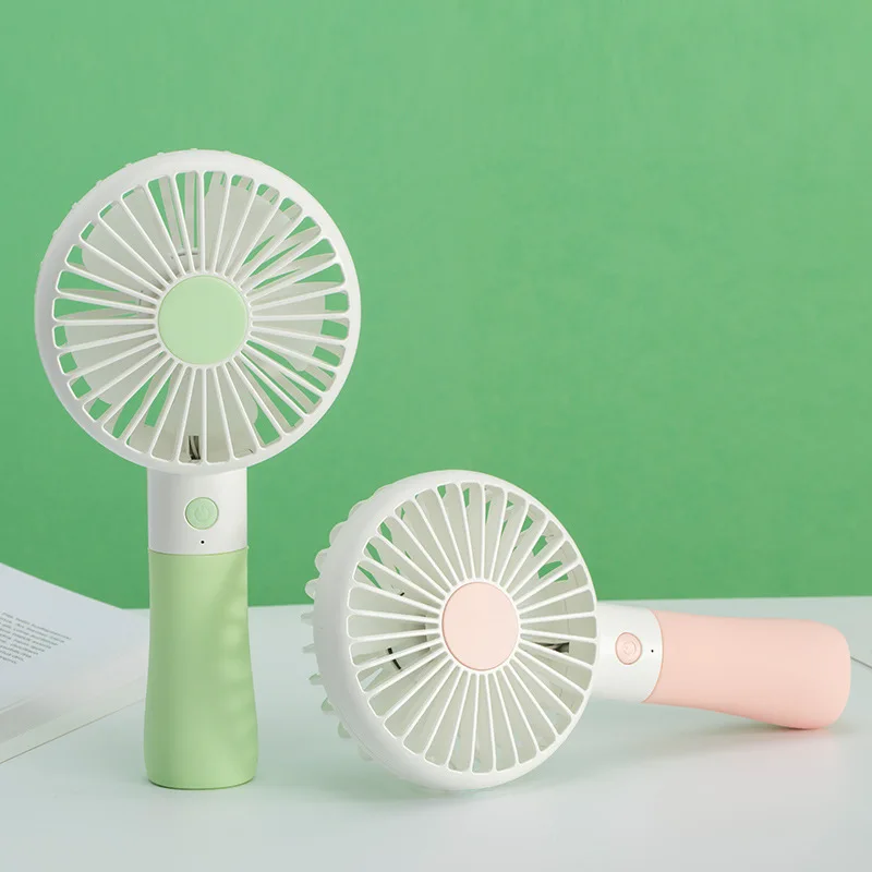 Portable Mini Fan USB Rechargeable Table Hanheld Multifunction Small LED Fill Light For Beauty or Read Indoor Cute | Бытовая техника