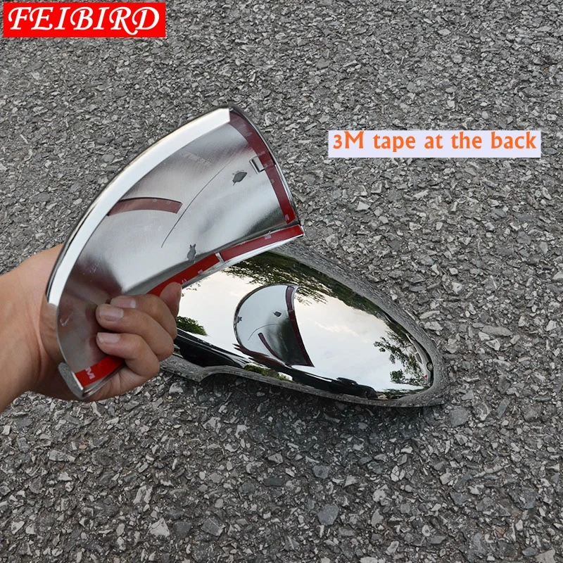 Накладка на боковые зеркала заднего вида из углеродного волокна для Hyundai Tucson 2016