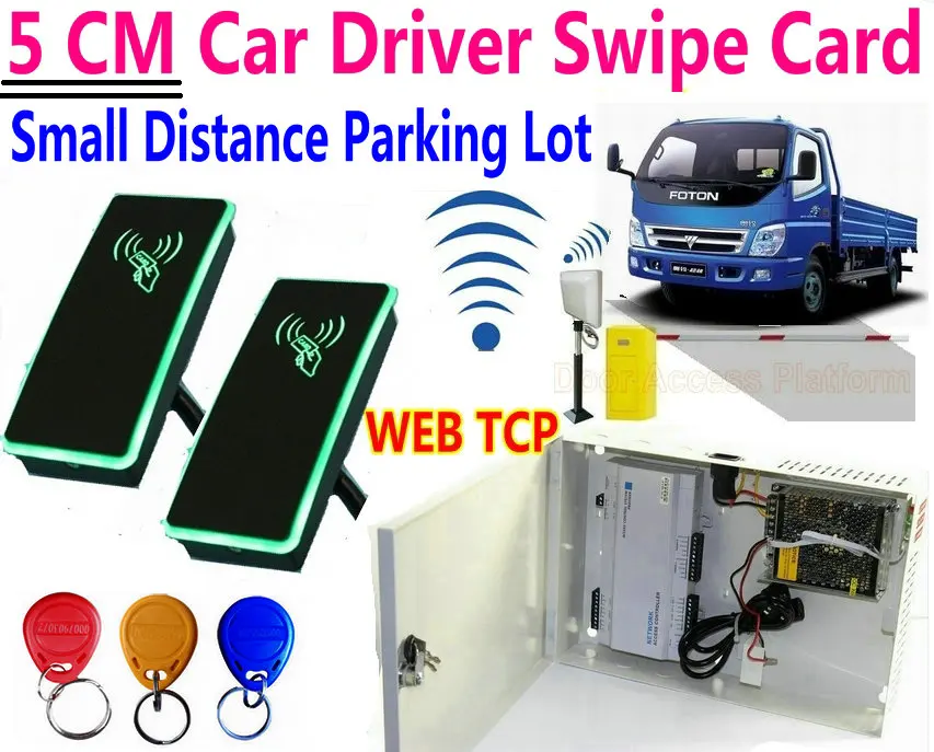 5 см короткий диапазон Автостоянка барьер ворота RFID 125 кГц считыватель веб TCP/IP