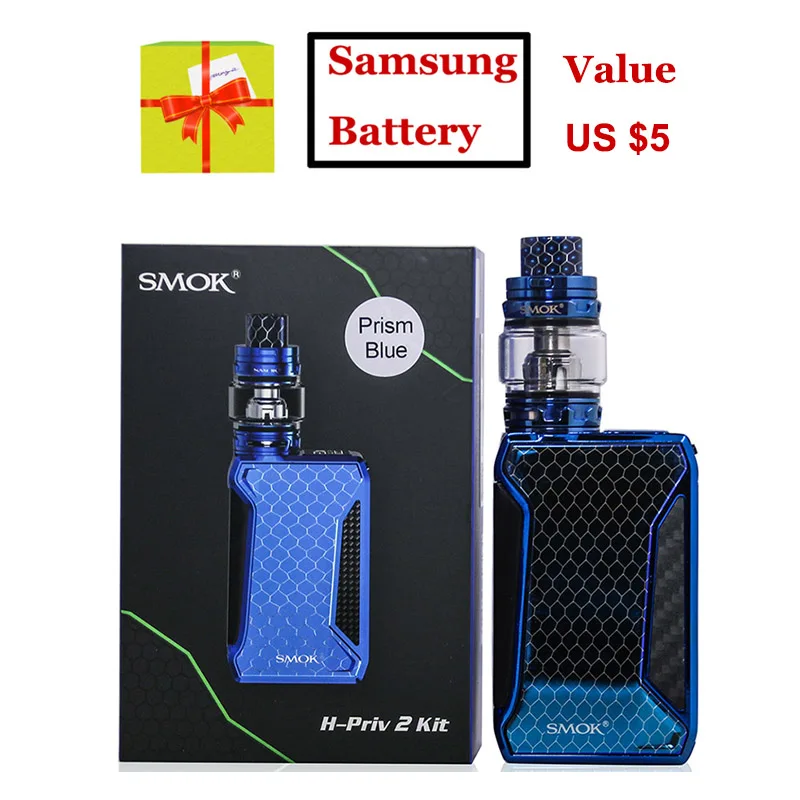 Оригинальный SMOK H Priv 2 комплект 225 Вт дисплей коробка мод 6 мл TFV12 большой ребенок