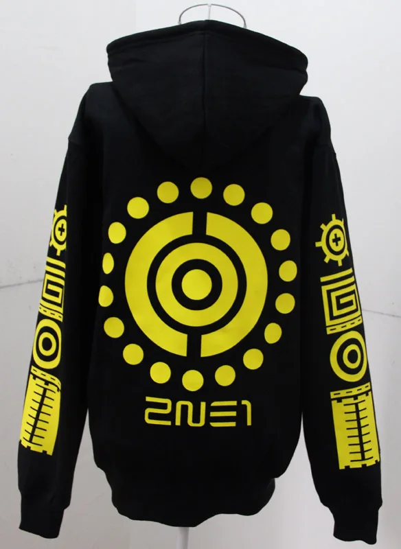 2ne1 Толстовка 2016 KPOP флисовая одежда толстовки куртки пальто на молнии CL Bom Dara Minzy cl