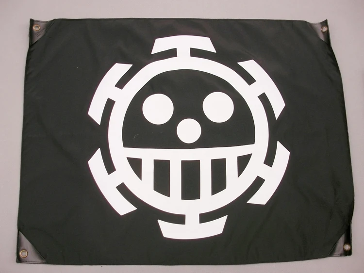 

One Piece Trafalgar Law Black Cosplay Flag