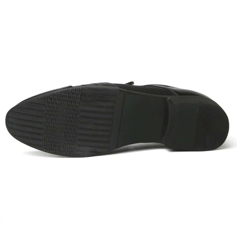 Мужская деловая кожаная обувь модная в британском стиле оксфорды для работы