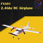 FX801 2,4 Ghz RC самолет летающий самолет фиксированное крыло EPP планер из пеноматериала 15 минут Fligt Time RTF Размах крыльев самолет игрушки подарки для детей