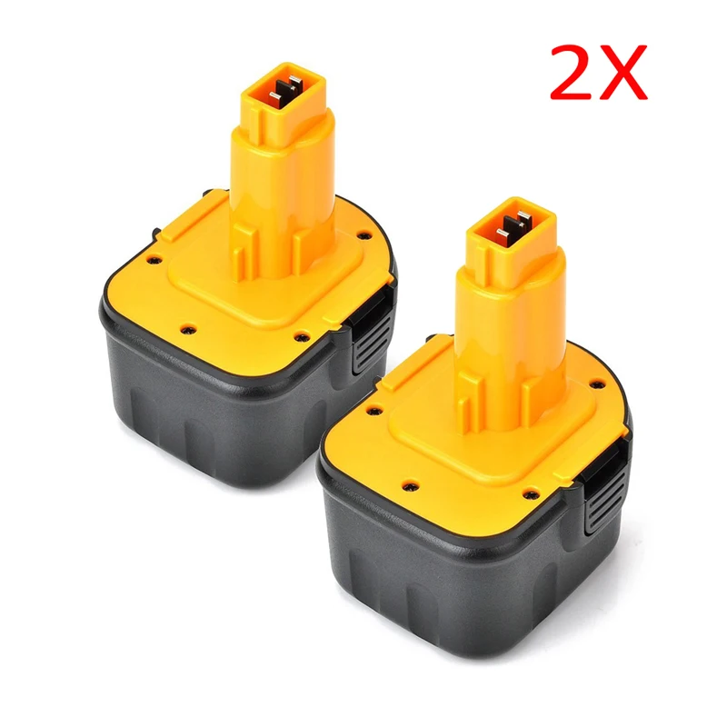 Melasta 2 шт./лот 12 В 2Ah никельные Relacement мощный инструмент аккумулятор для Dewalt DC9071 DE9037