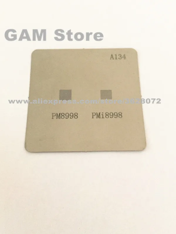 PM8998 PMI8998 BGA трафарет для Samsung S8 + управление питанием IC eMMC Reballing Pin шаблон прямого