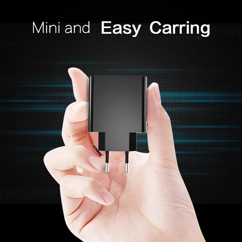 Светодиодный дисплей 3 USB зарядное устройство QC3.0 порта быстрое штепсельная вилка