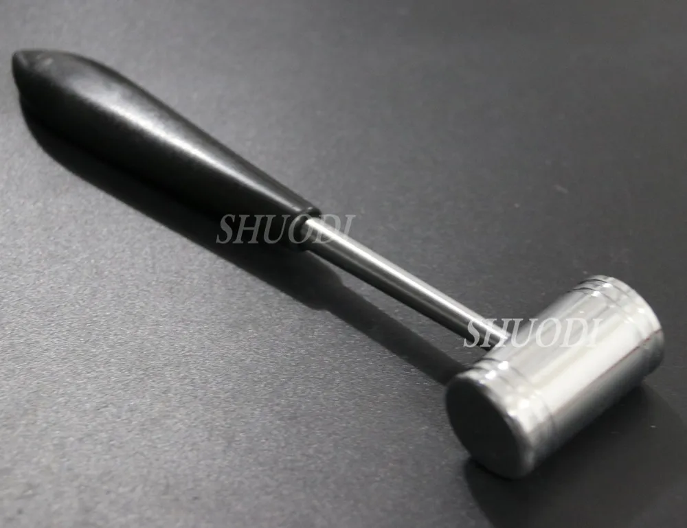 Костяная хирургическая молоток из нержавеющей стали с ручка резиновым покрытием