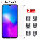 Защитное стекло Vivo V11 Pro, 2 шт., протектор экрана Vivo V11 Pro, стеклянная пленка Vivo V11 Pro V 11 VivoV11 1804 6,41 дюйма