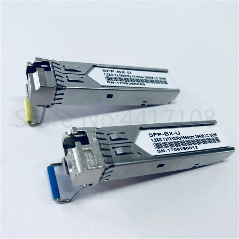 1,25 ГБ/сек. 20 км LC sfp Волокна Горячие Подключаемый модуль BiDi 1310nm/1550nm 20 км WDM модулем программирования в производственных условиях LC коммутатор совместим