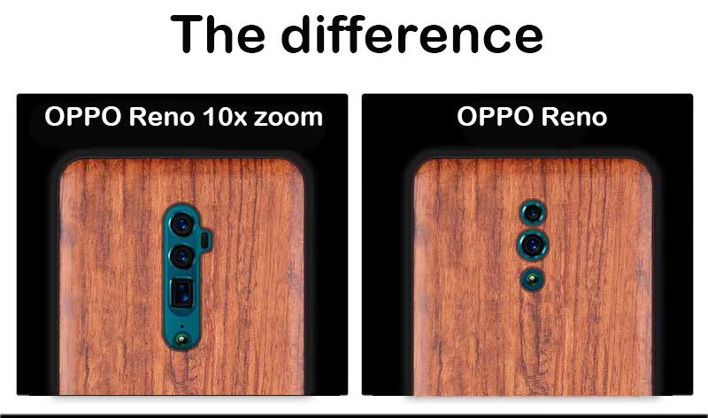 Резной деревянный ящик для OPPO Reno 10x zoom противоударный чехол TPU бампер чехол для OPPO Reno 10x zoom чехол деревянный корпус OPPO Reno